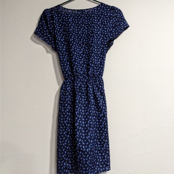 I Love H81 Sheer Blue Mini Dress with Attached Belt, Women's Small Petite - Picture 2 of 9